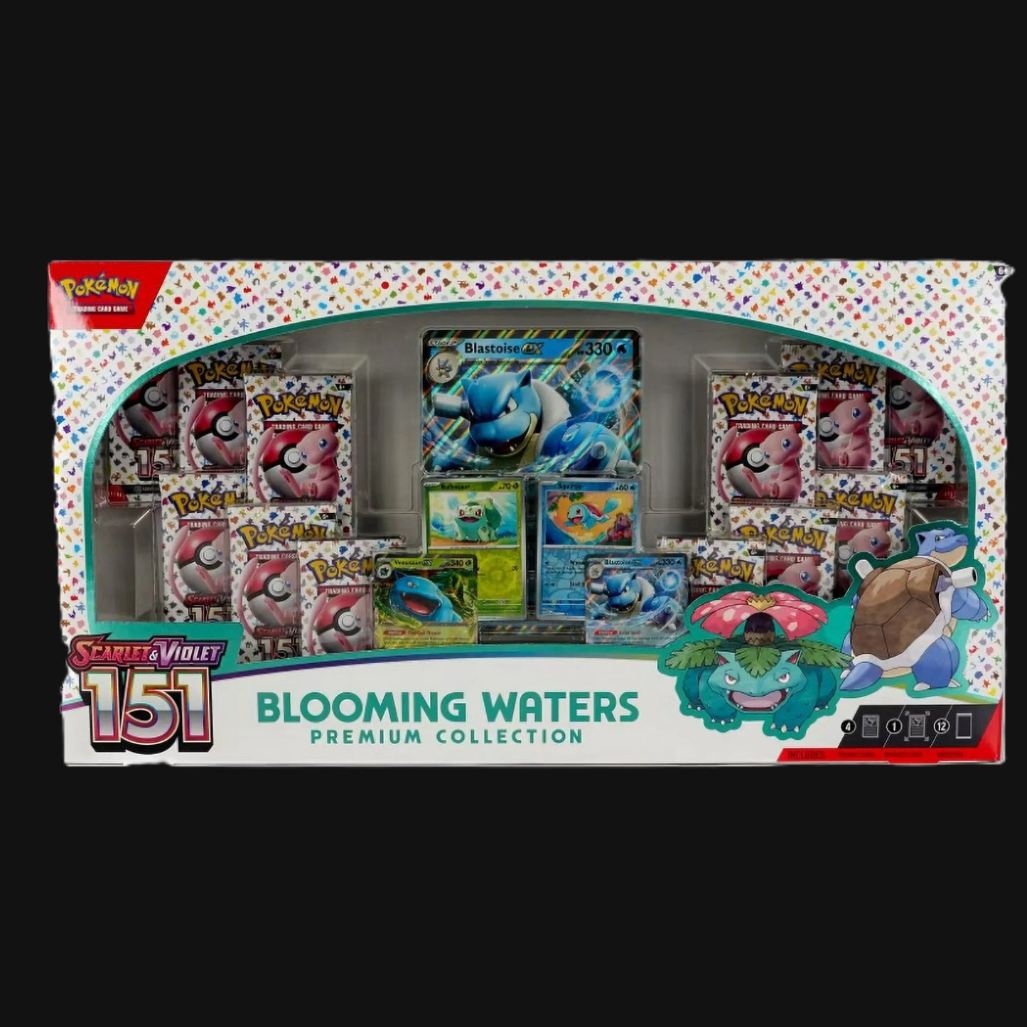Scarlet & Violet 151 Blooming Waters Premium Collection Box sealed — KeepitSealdz