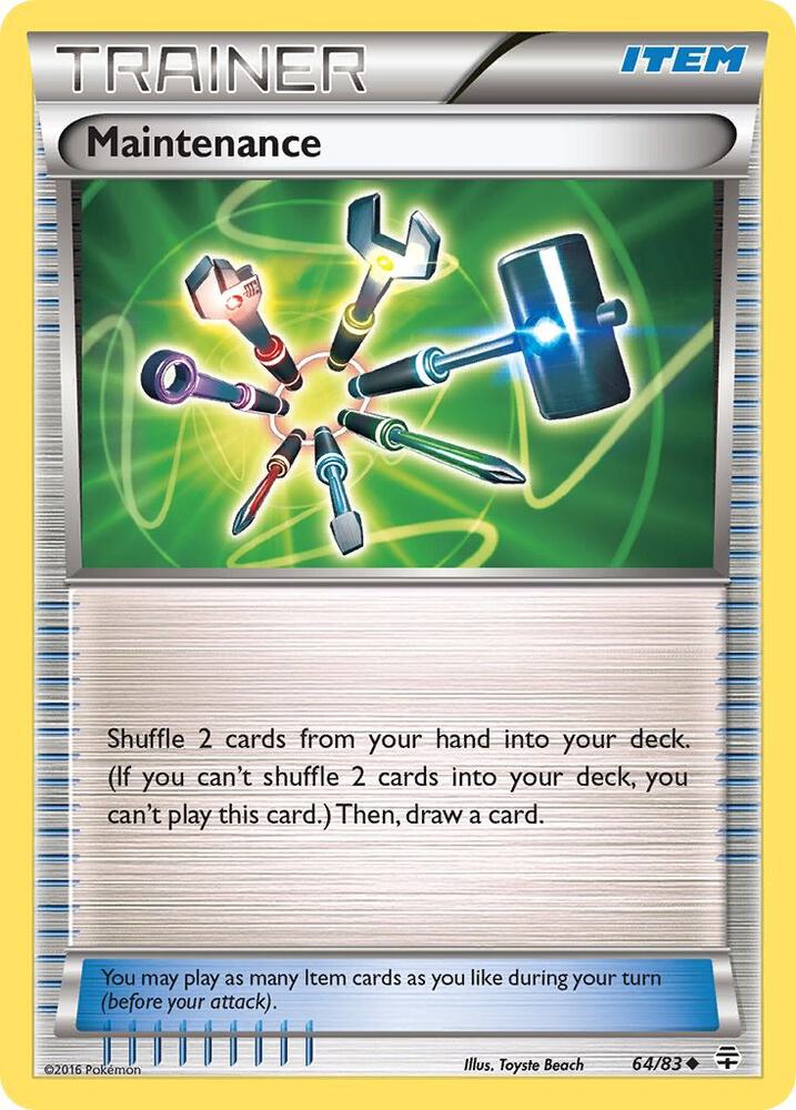 Maintenance 64/83 (Reverse Holofoil)- NM