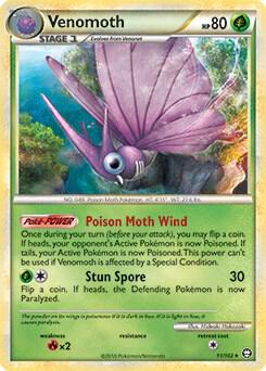 Venomoth 11/102 - NM