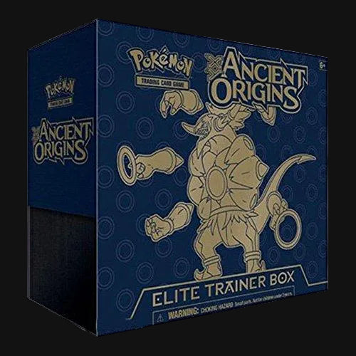 2015 XY Ancient Origins Elite Trainer Box sealed front — KeepitSealdz