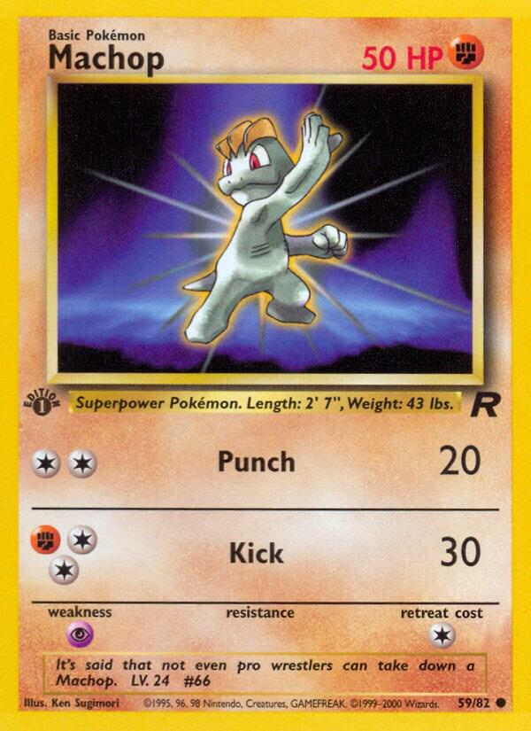 1st Ed. Machop 59/82 - MP