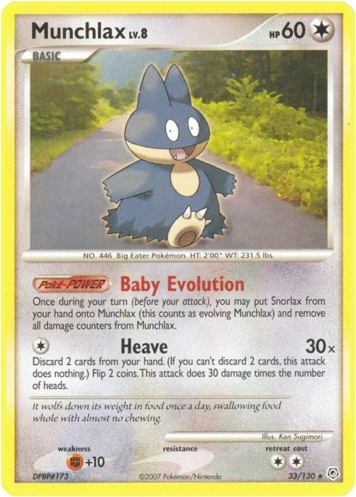 Munchlax 33/130 - LP