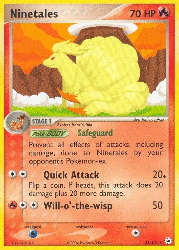 Ninetales 22/101 - NM