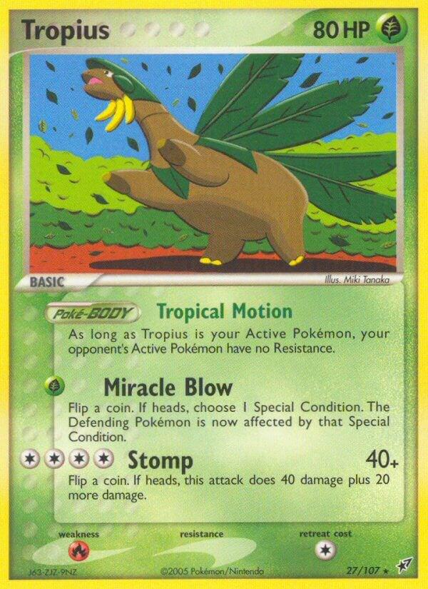 Tropius 27/107 - NM