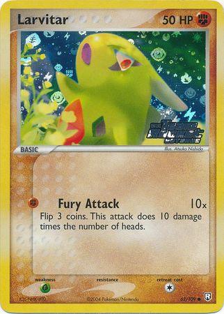 Larvitar (Reverse Holo) 62/109 - LP