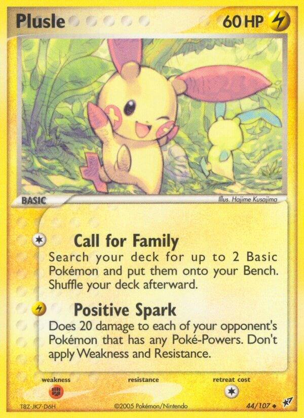 Plusle 44/107 - NM