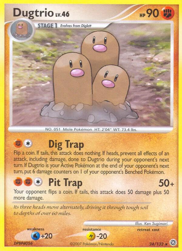 Dugtrio 24/132 NM EX era Pokemon card — KeepitSealdz