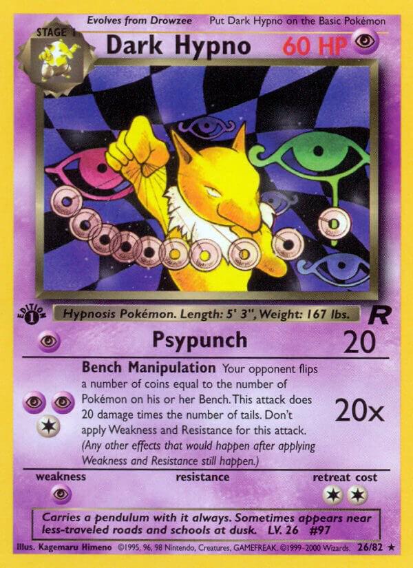1st Ed. Dark Hypno 26/82 - HP-