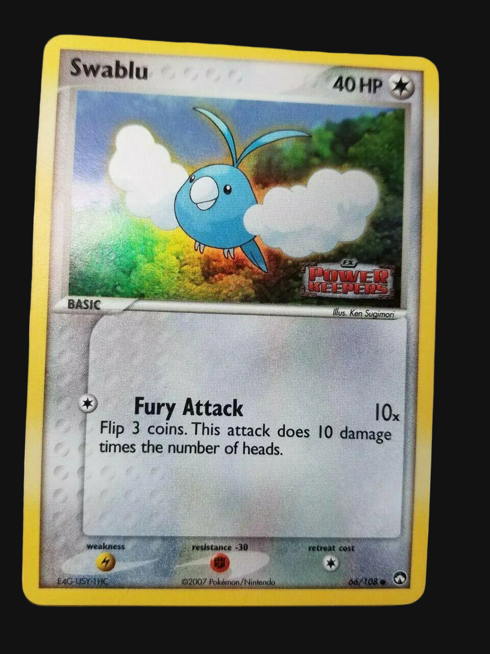 Swablu (Reverse Holofoil) 66/108 - LP Creased