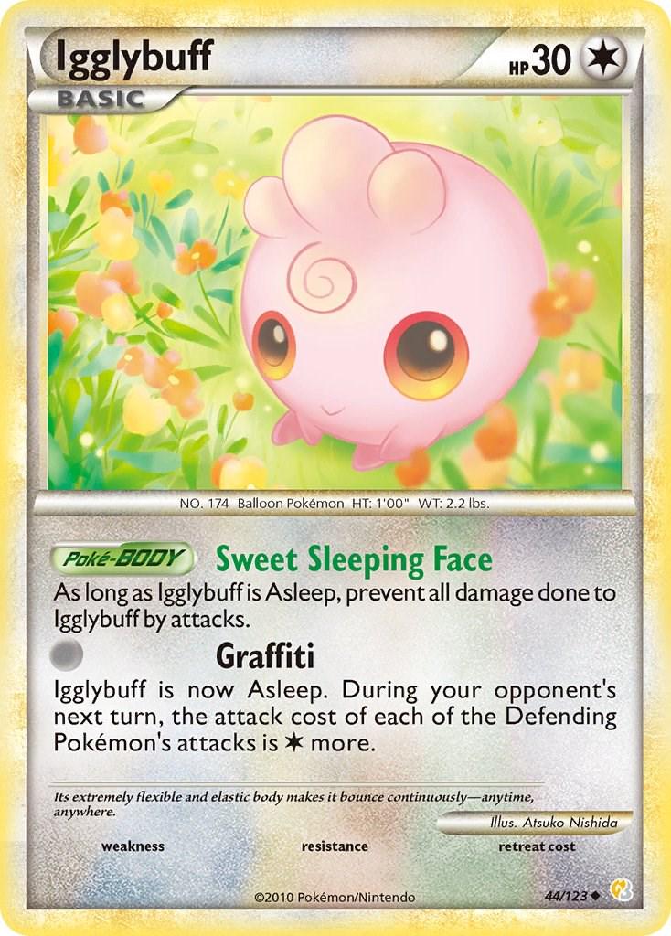 Igglybuff 44/123 NM EX era Pokemon card — KeepitSealdz