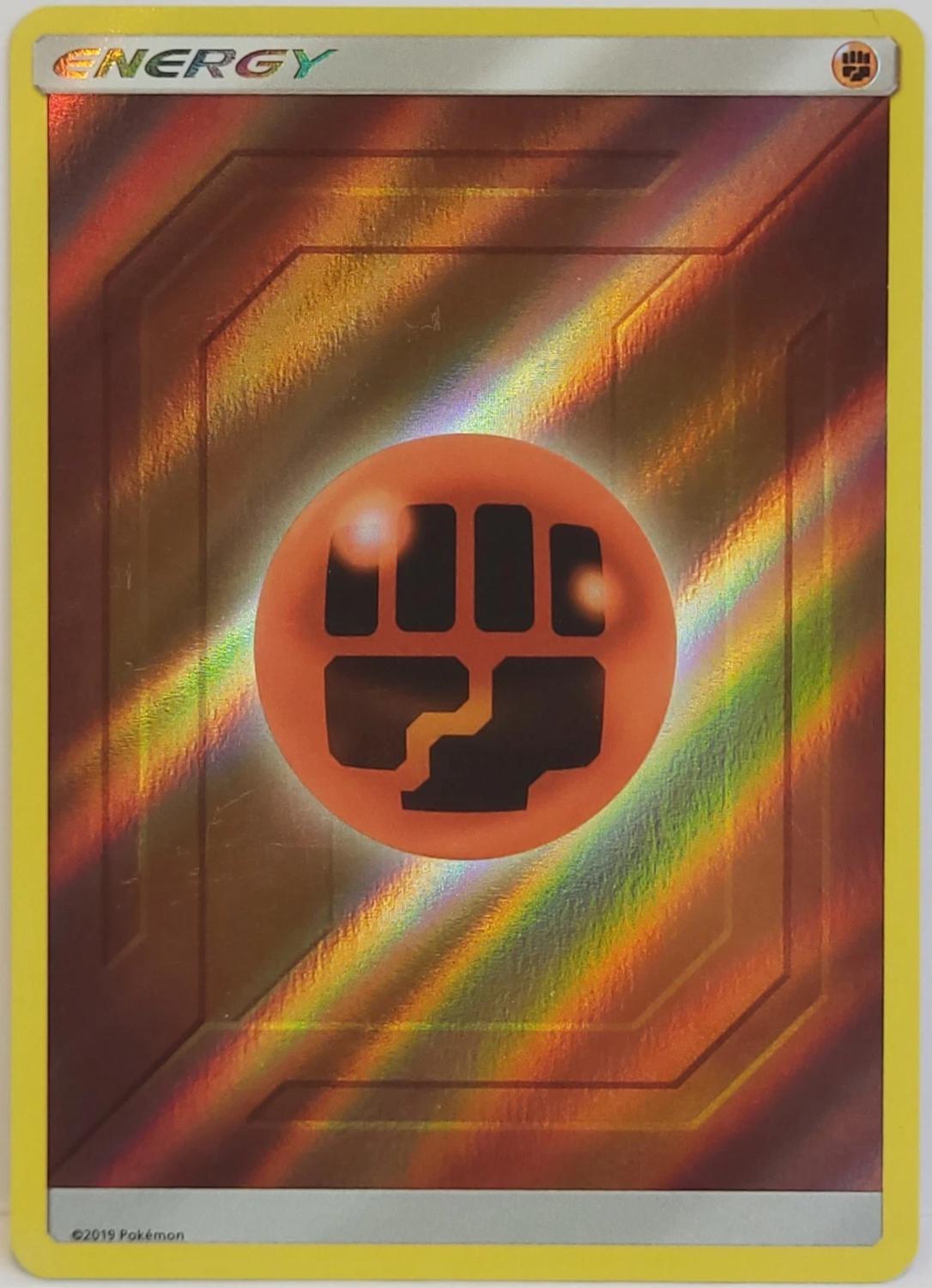 Fighting Energy Reverse Holofoil NM Pokemon card — KeepitSealdz