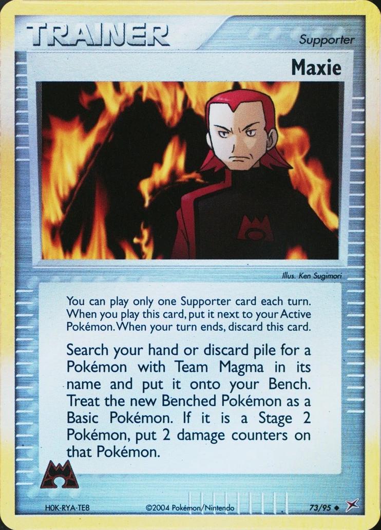 Maxie (Reverse Holofoil) 73/95 - NM