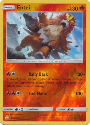Entei 28/236 (Reverse Holofoil) - NM