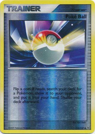 Poké Ball 113/127 (Reverse Holofoil) - NM