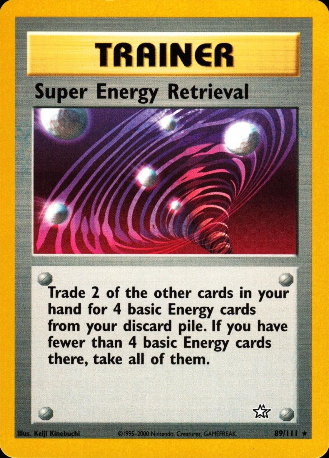 Super Energy Retrieval 89/111 - NM