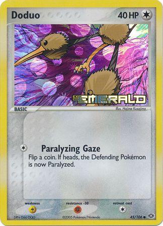 Doduo (Reverse Holofoil) 45/106 - LP-
