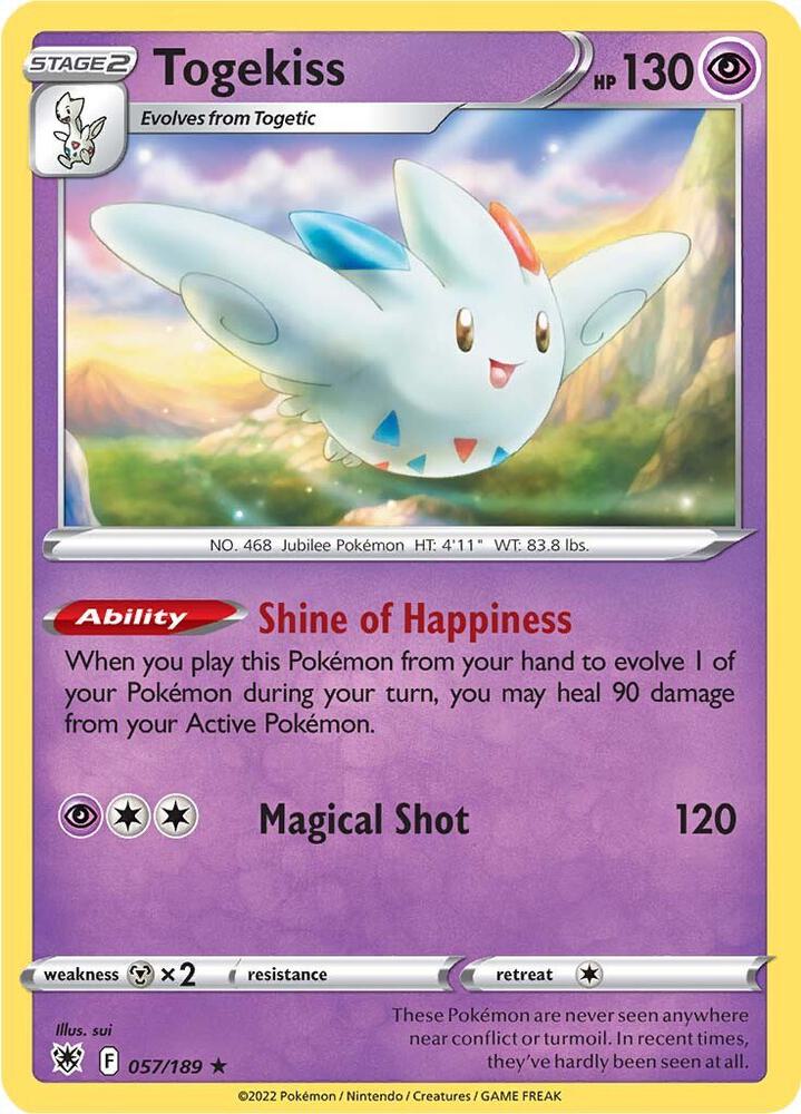 Togekiss 057/189 (Holo) - NM