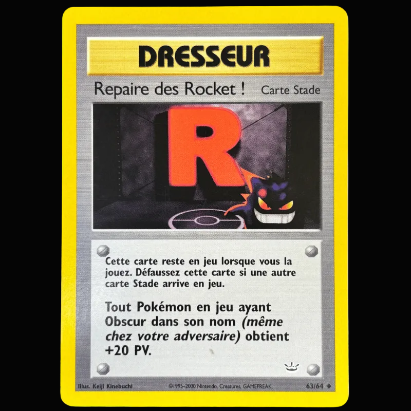 (FR) Repaire des Rocket! 63/64 - NM