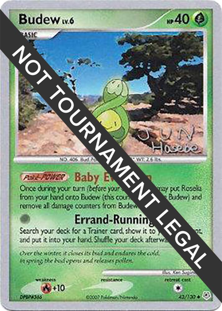 Budew (Jun Hasebe 2007 Signature ) 43/130 - NM