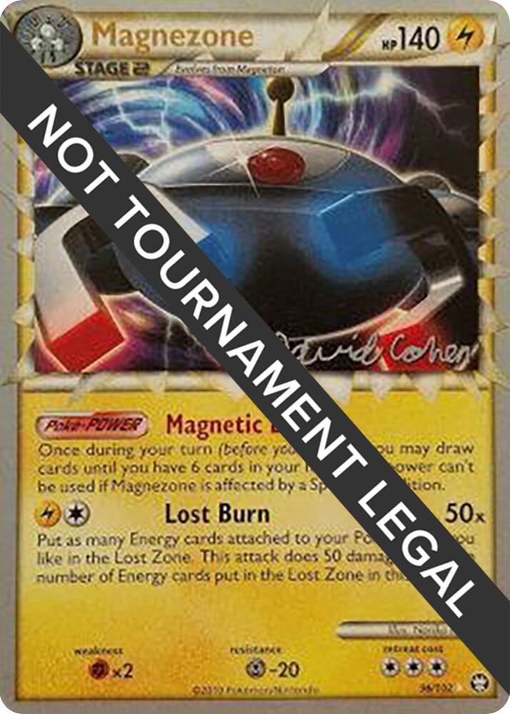 Magnezone Prime 96/102 (David Cohen 2011 Signature) - NM