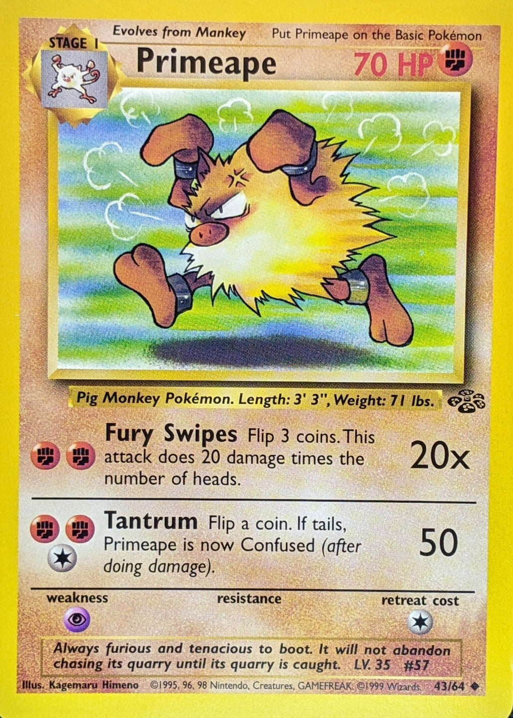 Primeape 43/64
