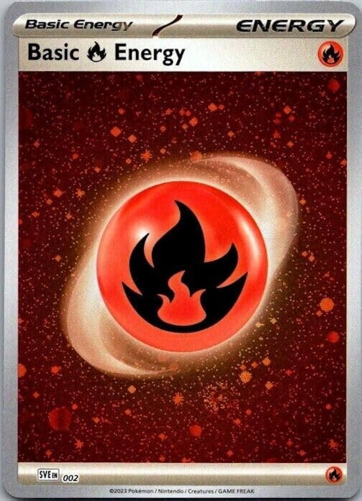 Fire Energy SVE 002 (Holofoil) - NM