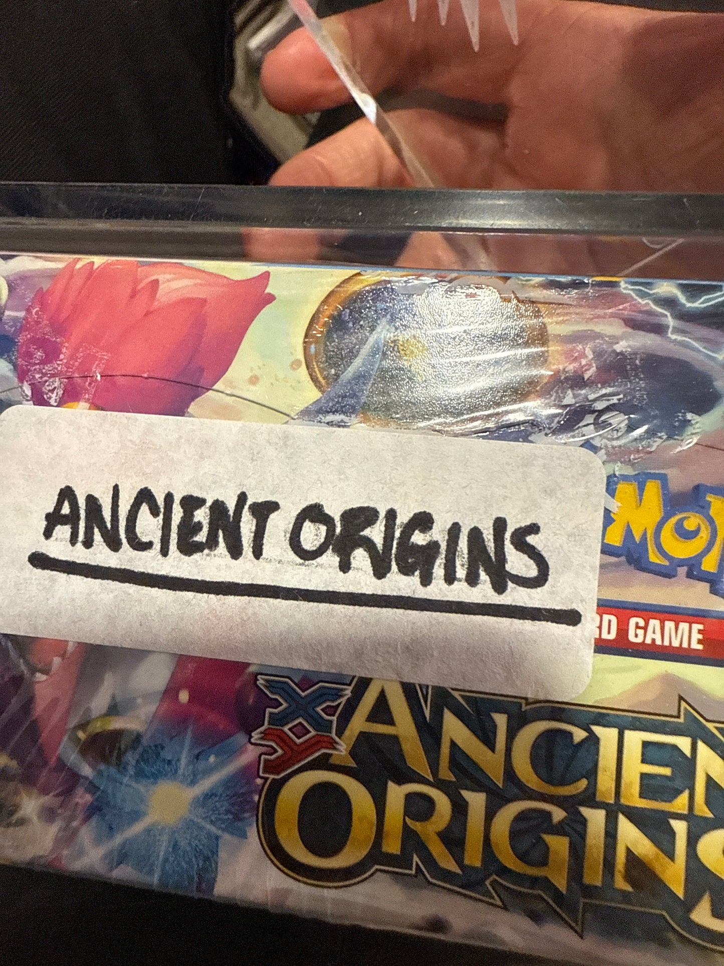 2015 XY Ancient Origins sealed booster box back — KeepitSealdz