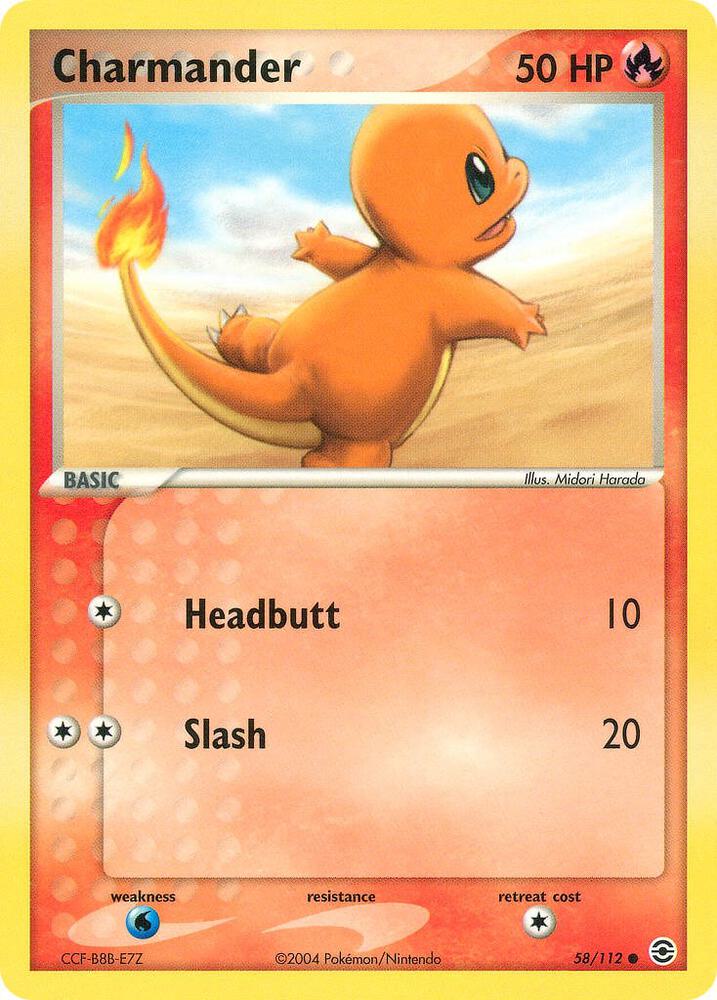 Charmander 58/112 - NM