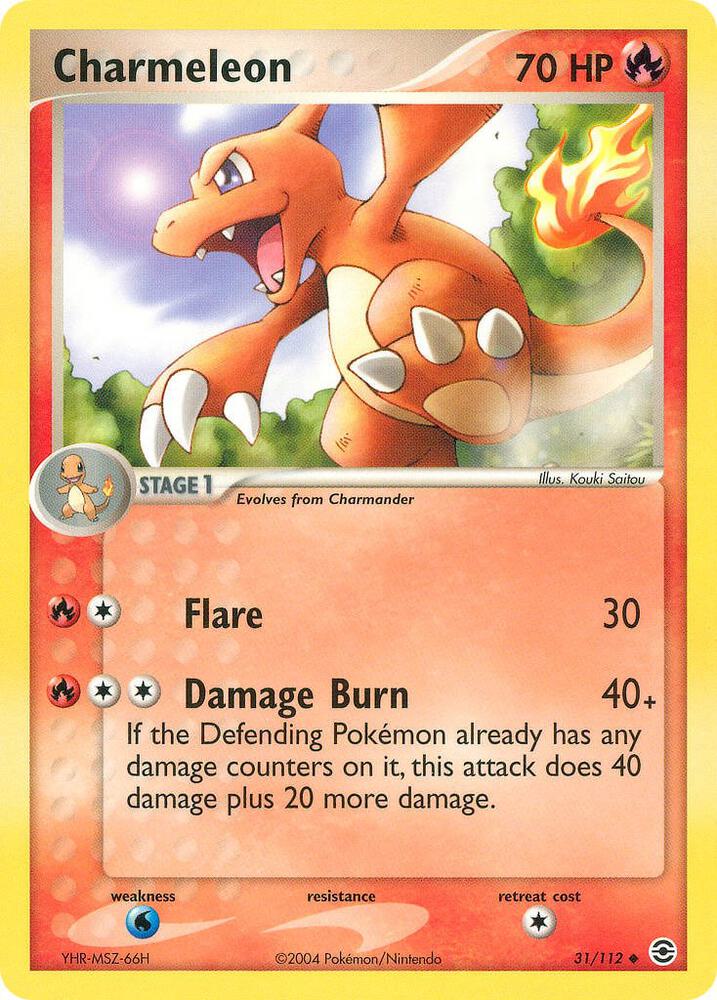 Charmeleon (Reverse Holofoil) 31/112 - MP