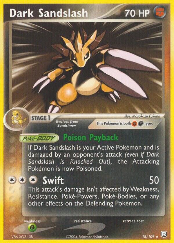 Dark Sandslash 18/109 - NM