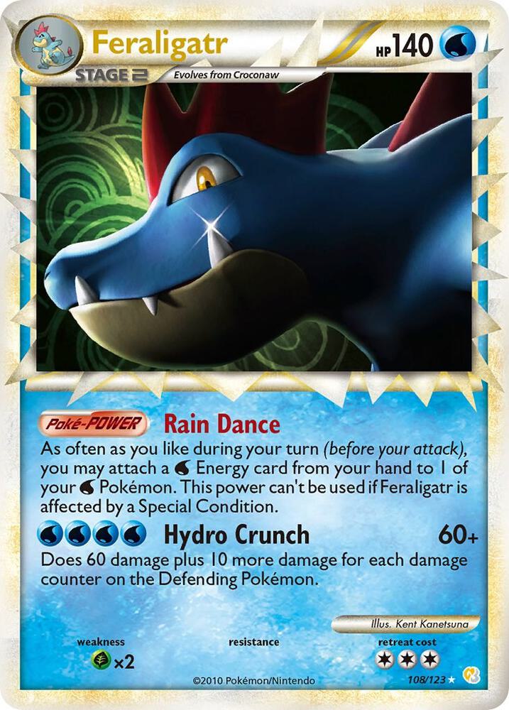 Feraligatr Prime 108/123 - NM