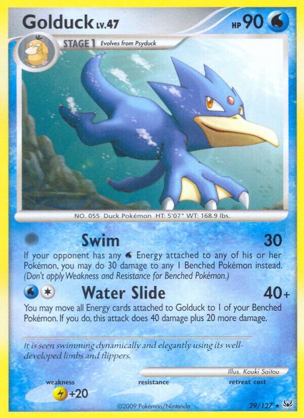 Golduck 29/127 LP EX era Pokemon card — KeepitSealdz