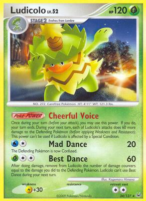 Ludicolo 34/127 - NM