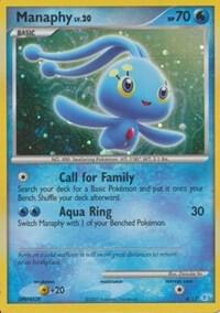 Manaphy (Holofoil) 4/12 - NM-
