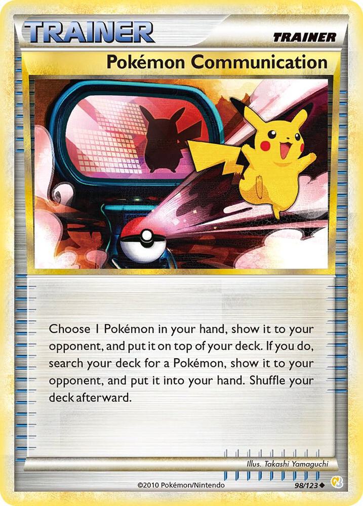 Pokemon Communication 98/123 - NM