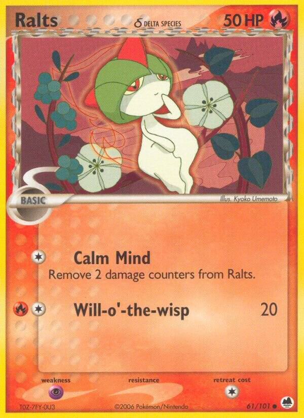 Ralts Delta Species 61/101 - LP-