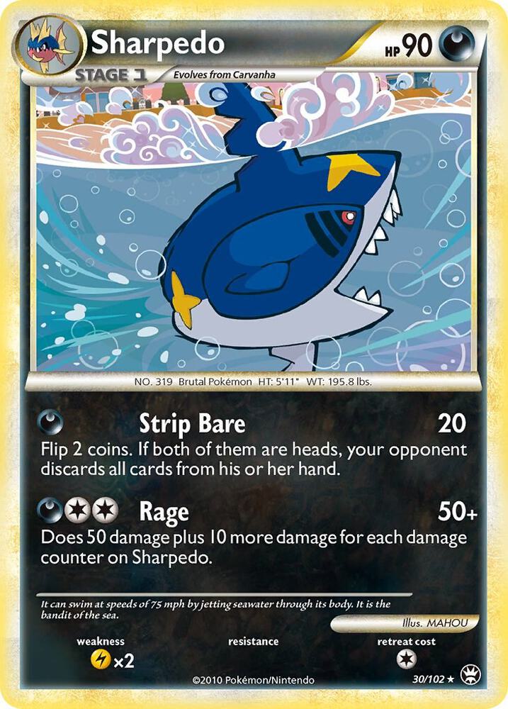 Sharpedo 30/102 - NM