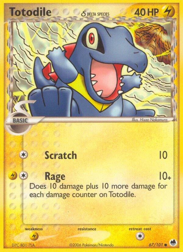 Totodile Delta Species 67/101 - LP