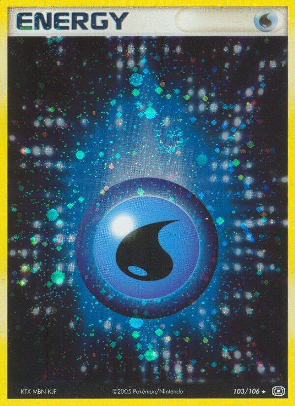 Water Energy (Holofoil) 103/106 - MP