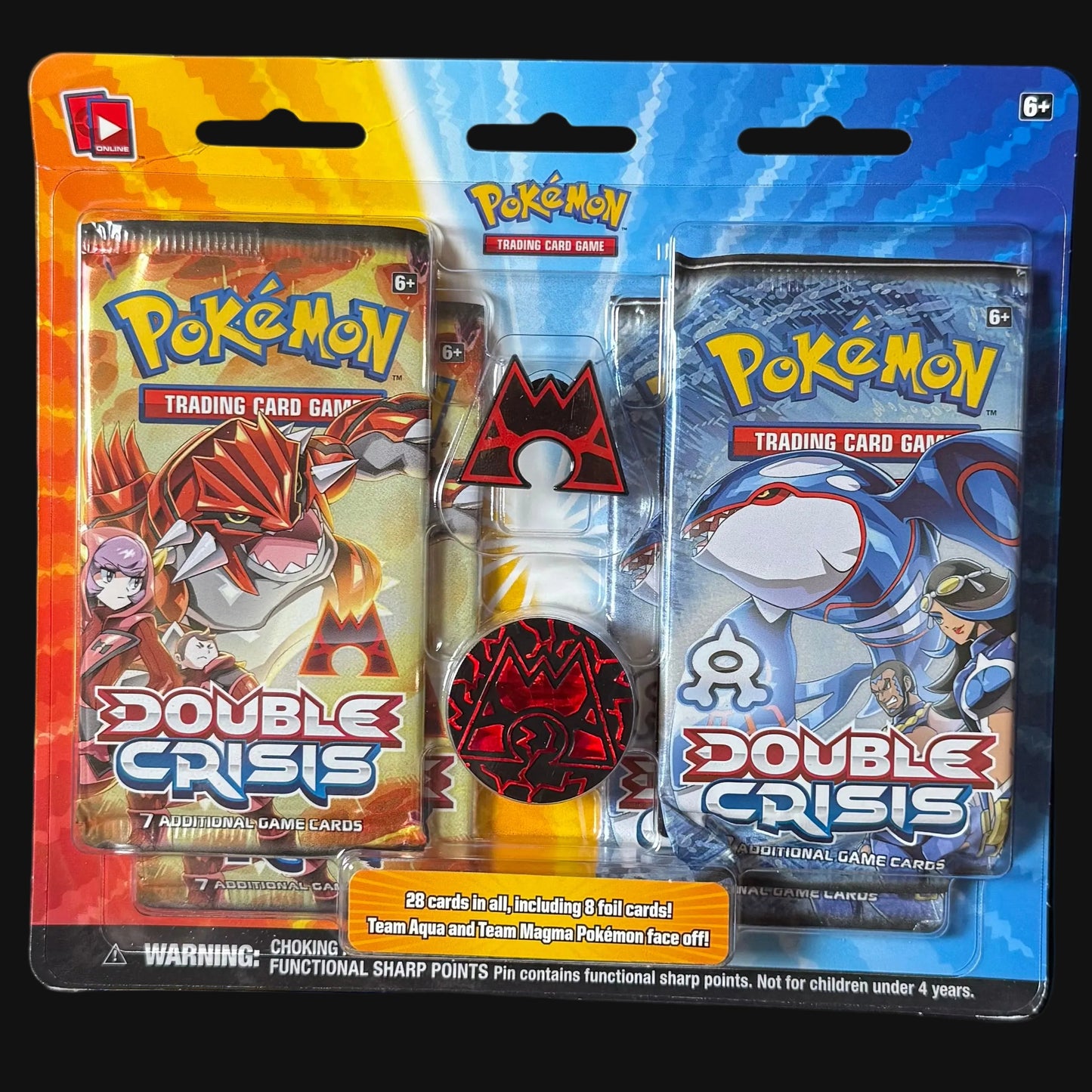 XY Double Crisis 4-Pack Blister (Team Magma)