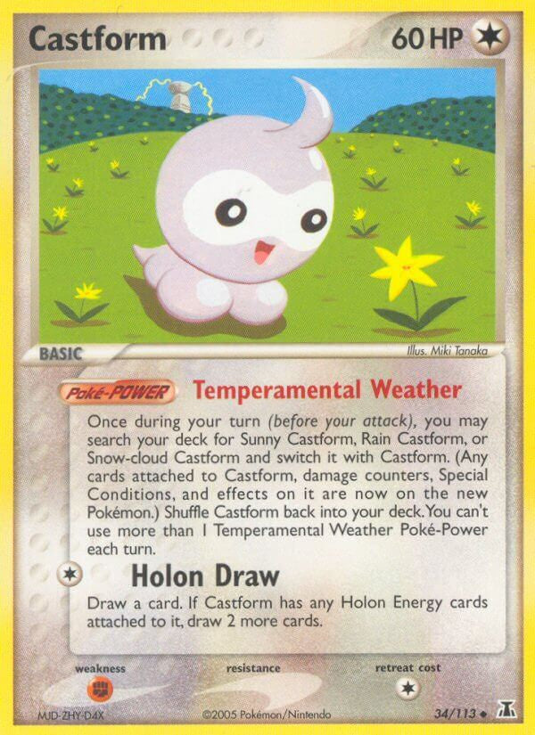 Castform 34/113 - NM