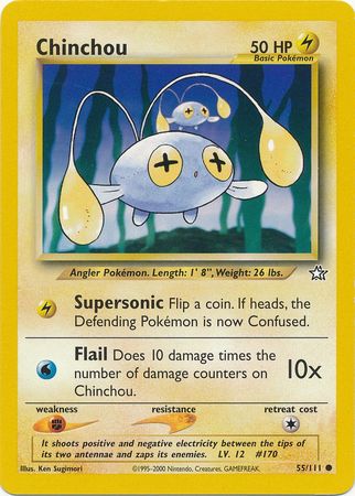 Chinchou 55/111 - NM