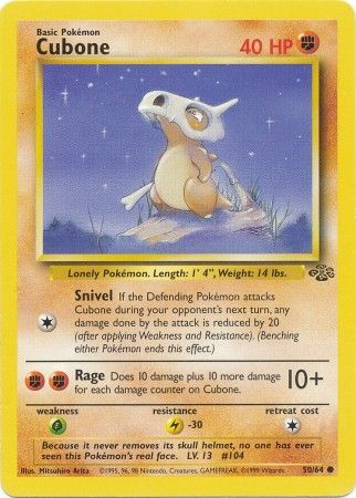 Cubone 50/64 - LP