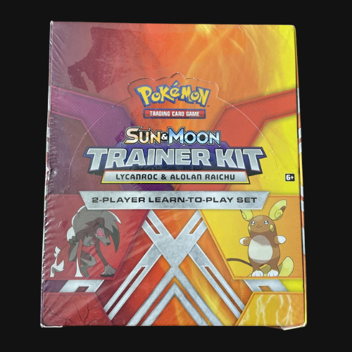 Sun & Moon Trainer Kit (Alolan Raichu & Lycanroc) Case