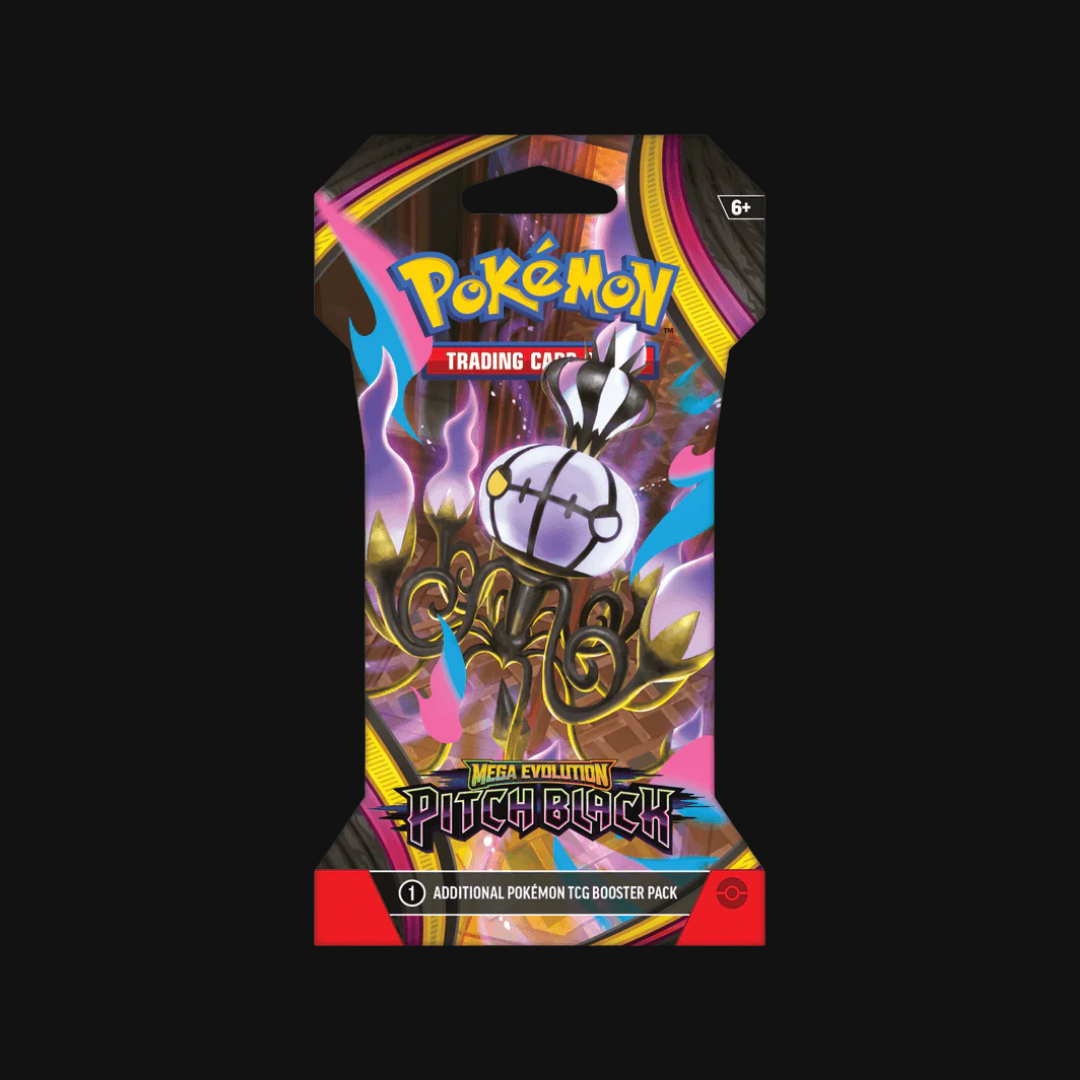 Mega Evolution Pitch Black Sleeved Booster Pack