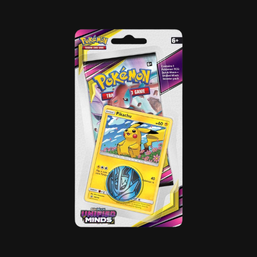 Sun & Moon Unified Minds Blister Pack - Pikachu Promo