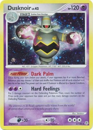 Dusknoir 2/130 (Holofoil) - LP