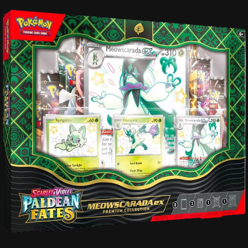 Scarlet & Violet Paldean Fates Meowscarada EX Premium Collection Box