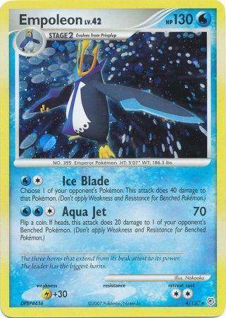 Empoleon (Holofoil) 4/130- LP