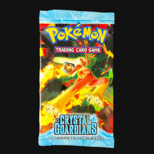 2006 EX Crystal Guardians sealed booster pack detail — KeepitSealdz
